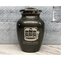 Customer Gallery - Slot Machine Sharing Urn - Gunmetal Gray
