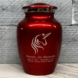 Customer Gallery - Unicorn Sharing Urn - Ruby Red