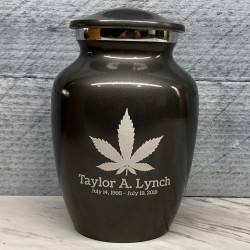 Customer Gallery - Marijuana Sharing Urn - Gunmetal Gray