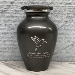 Customer Gallery - Hummingbird Keepsake Urn - Gunmetal Gray