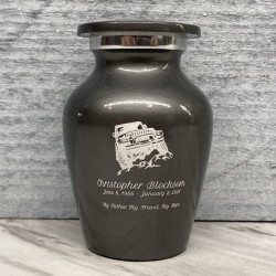 Customer Gallery - Offroad Truck Keepsake Urn - Gunmetal Gray
