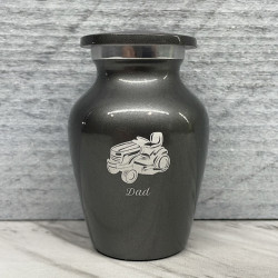 Customer Gallery - Riding Lawn Mower Keepsake Urn - Gunmetal Gray