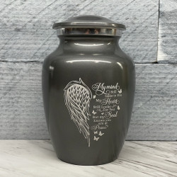 Customer Gallery - At Peace Sharing Urn - Gunmetal Gray