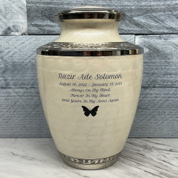 Customer Gallery - Radiant White Cremation Urn