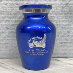Customer Gallery - Riding with Angels Keepsake Urn - Midnight Blue