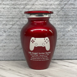 Customer Gallery - Gaming Controller Keepsake Urn - Ruby Red