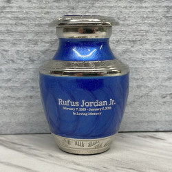 Customer Gallery - Royal Blue Keepsake Urn