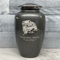 Customer Gallery - Offroad Truck Cremation Urn - Gunmetal Gray