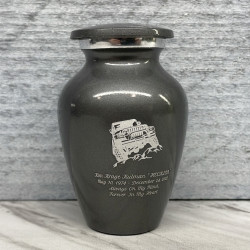 Customer Gallery - Offroad Truck Keepsake Urn - Gunmetal Gray
