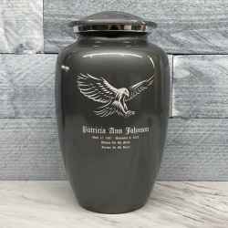 Customer Gallery - Eagle Cremation Urn - Gunmetal Gray