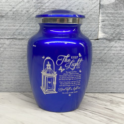 Customer Gallery - Keep the Light On Sharing Urn - Midnight Blue