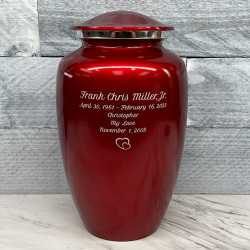 Customer Gallery - Ruby Red Cremation Urn