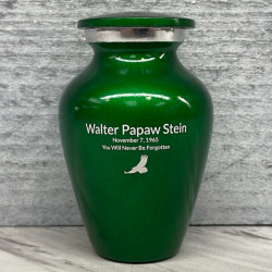 Customer Gallery - Shamrock Green Keepsake Urn