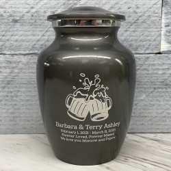 Customer Gallery - Beer Sharing Urn - Gunmetal Gray