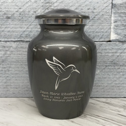 Customer Gallery - Hummingbird Sharing Urn - Gunmetal Gray