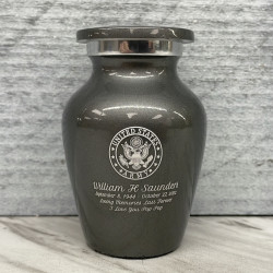 Customer Gallery - Army Keepsake Urn - Gunmetal Gray