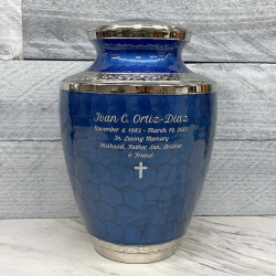 Customer Gallery - Royal Blue Cremation Urn