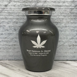 Customer Gallery - Marijuana Keepsake Urn - Gunmetal Gray