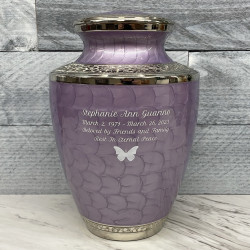 Customer Gallery - Regal Purple Cremation Urn