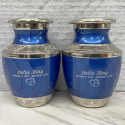 Customer Gallery - Royal Blue Keepsake Urn