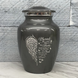 Customer Gallery - At Peace Sharing Urn - Gunmetal Gray
