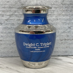 Customer Gallery - Royal Blue Keepsake Urn