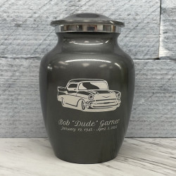 Customer Gallery - Classic Car Sharing Urn - Gunmetal Gray