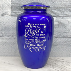 Customer Gallery - Light Remains Cremation Urn - Midnight Blue