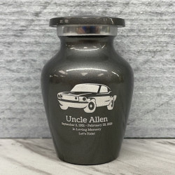 Customer Gallery - Muscle Car Keepsake Urn - Gunmetal Gray