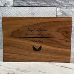 Customer Gallery - Traditions Walnut Cremation Urn