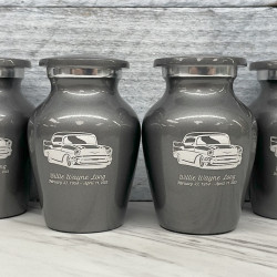 Customer Gallery - Classic Car Keepsake Urn - Gunmetal Gray