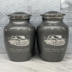 Customer Gallery - Classic Car Sharing Urn - Gunmetal Gray
