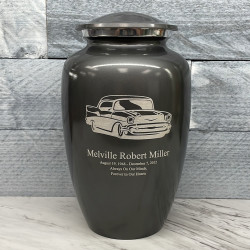 Customer Gallery - Classic Car Cremation Urn - Gunmetal Gray