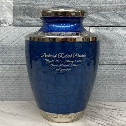 Customer Gallery - Royal Blue Cremation Urn
