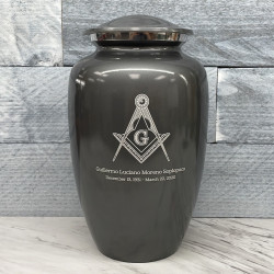 Customer Gallery - Deer Hunter Cremation Urn - Gunmetal Gray