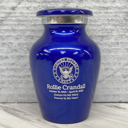Customer Gallery - Navy Keepsake Urn - Midnight Blue