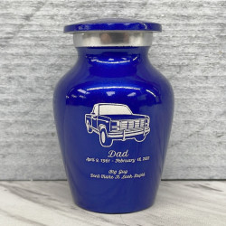 Customer Gallery - Truck IV Keepsake Urn - Midnight Blue
