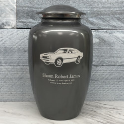 Customer Gallery - Muscle Car II Cremation Urn - Gunmetal Gray