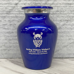 Customer Gallery - Owl Keepsake Urn - Midnight Blue