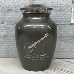 Customer Gallery - Electric Guitar Sharing Urn - Gunmetal Gray