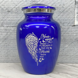 Customer Gallery - Your Wings Were Ready Sharing Urn - Midnight Blue