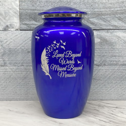 Customer Gallery - Loved Beyond Words Cremation Urn - Midnight Blue