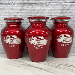 Customer Gallery - Classic Car Keepsake Urn - Ruby Red