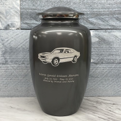Customer Gallery - Muscle Car II Cremation Urn - Gunmetal Gray