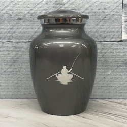 Customer Gallery - Fisherman Boat Sharing Urn - Gunmetal Gray