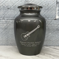 Customer Gallery - Electric Guitar Sharing Urn - Gunmetal Gray