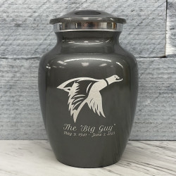Customer Gallery - Duck Sharing Urn - Gunmetal Gray