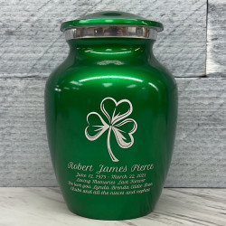 Customer Gallery - Shamrock Sharing Urn - Shamrock Green