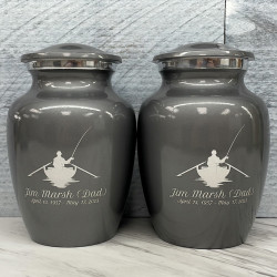 Customer Gallery - Fisherman Boat Sharing Urn - Gunmetal Gray