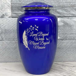 Customer Gallery - Loved Beyond Words Cremation Urn - Midnight Blue